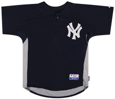 2010's NEW YORK YANKEES AUTHENTIC MAJESTIC COOL BASE BATTING PRACTICE JERSEY L