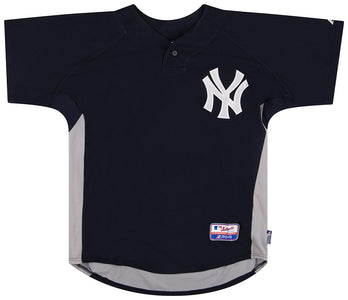 2010's NEW YORK YANKEES AUTHENTIC MAJESTIC COOL BASE BATTING PRACTICE -  Classic American Sports