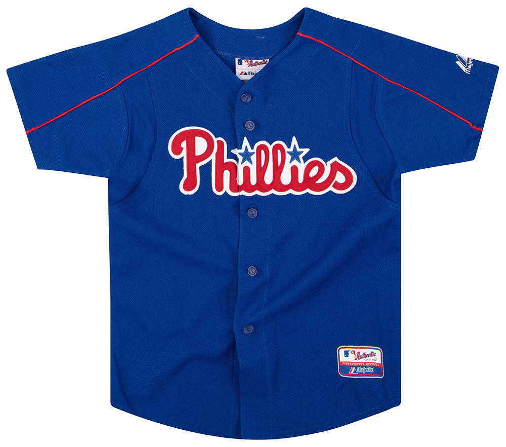 Philadelphia Phillies Majestic Youth Home Official Team Jersey - White