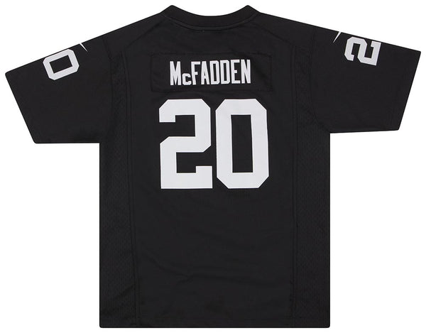 2012-14 OAKLAND RAIDERS McFADDEN #20 NIKE GAME JERSEY (HOME) Y - Classic  American Sports