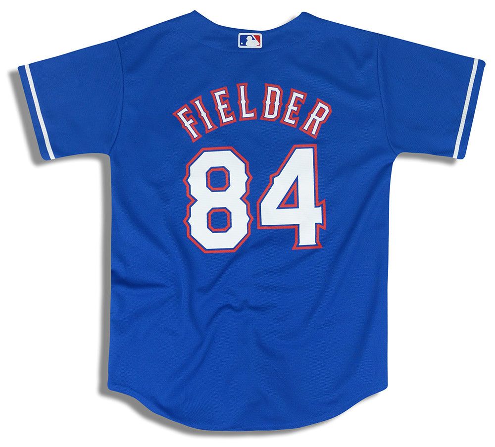  Prince Fielder Texas Rangers #84 Red Youth Player Fashion Jersey  (Medium 8/10) : Sports & Outdoors