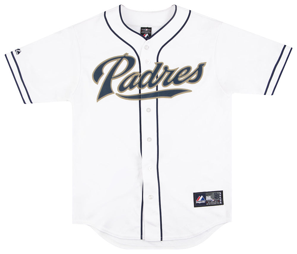 2019 San Diego Padres Washington #28 Game Issued White Jersey 50th & 150 P  152