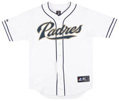 SAN DIEGO PADRES 1990's Away Majestic Throwback Jersey Customized