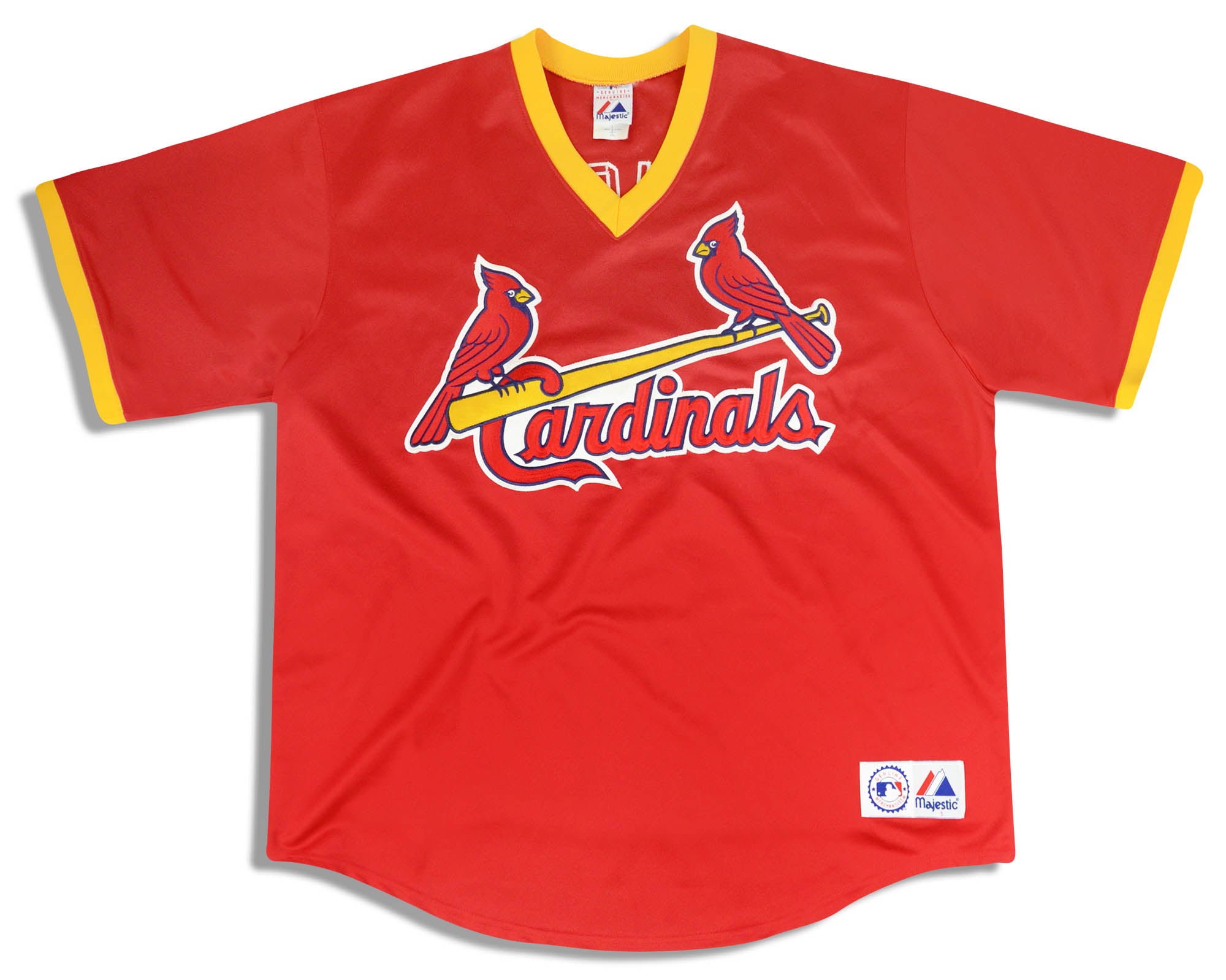 gold st louis cardinals jersey