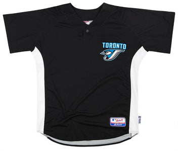 Majestic, Shirts, Majestic Toronto Blue Jays Retro Jersey Genuine  Merchandise Baseball Team