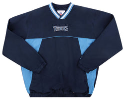 2001-07 TENNESSEE TITANS NFL PULLOVER TRAINING JACKET M