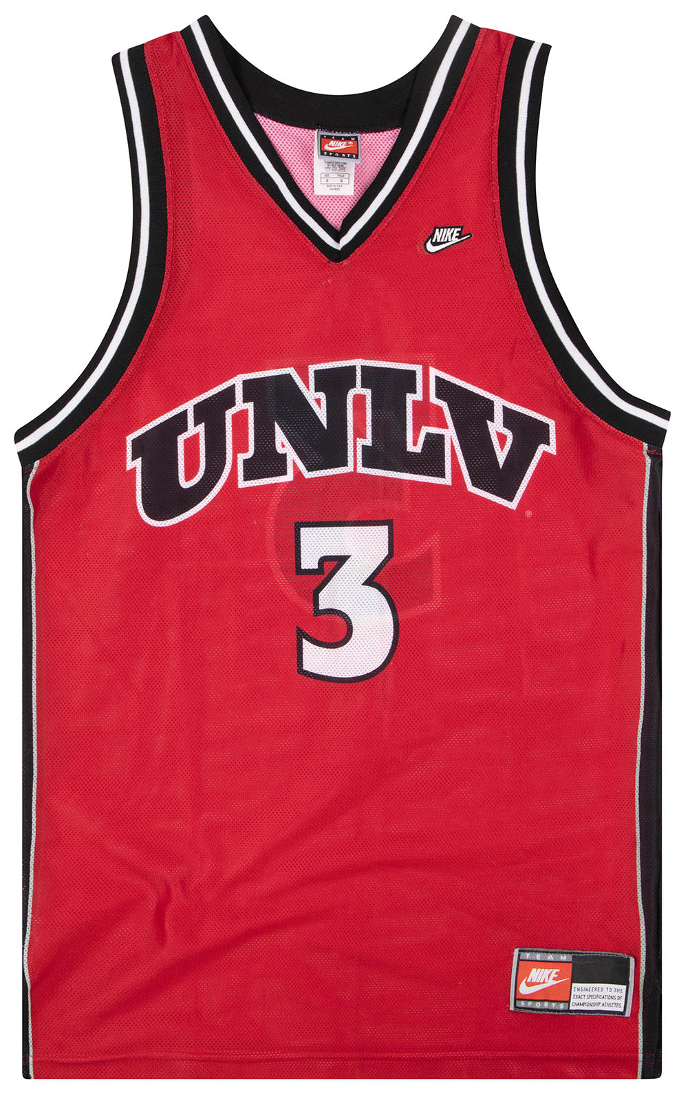 Sublimated UNLV Rebels White Jersey