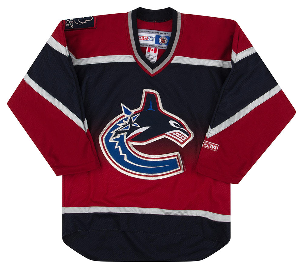 Vancouver Canucks CCM Vintage 1995 Red Replica NHL Hockey Jersey