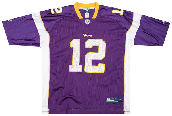 Minnesota Vikings Men's NFL Team Apparel Percy Harvin # 12 Football Jersey  XL