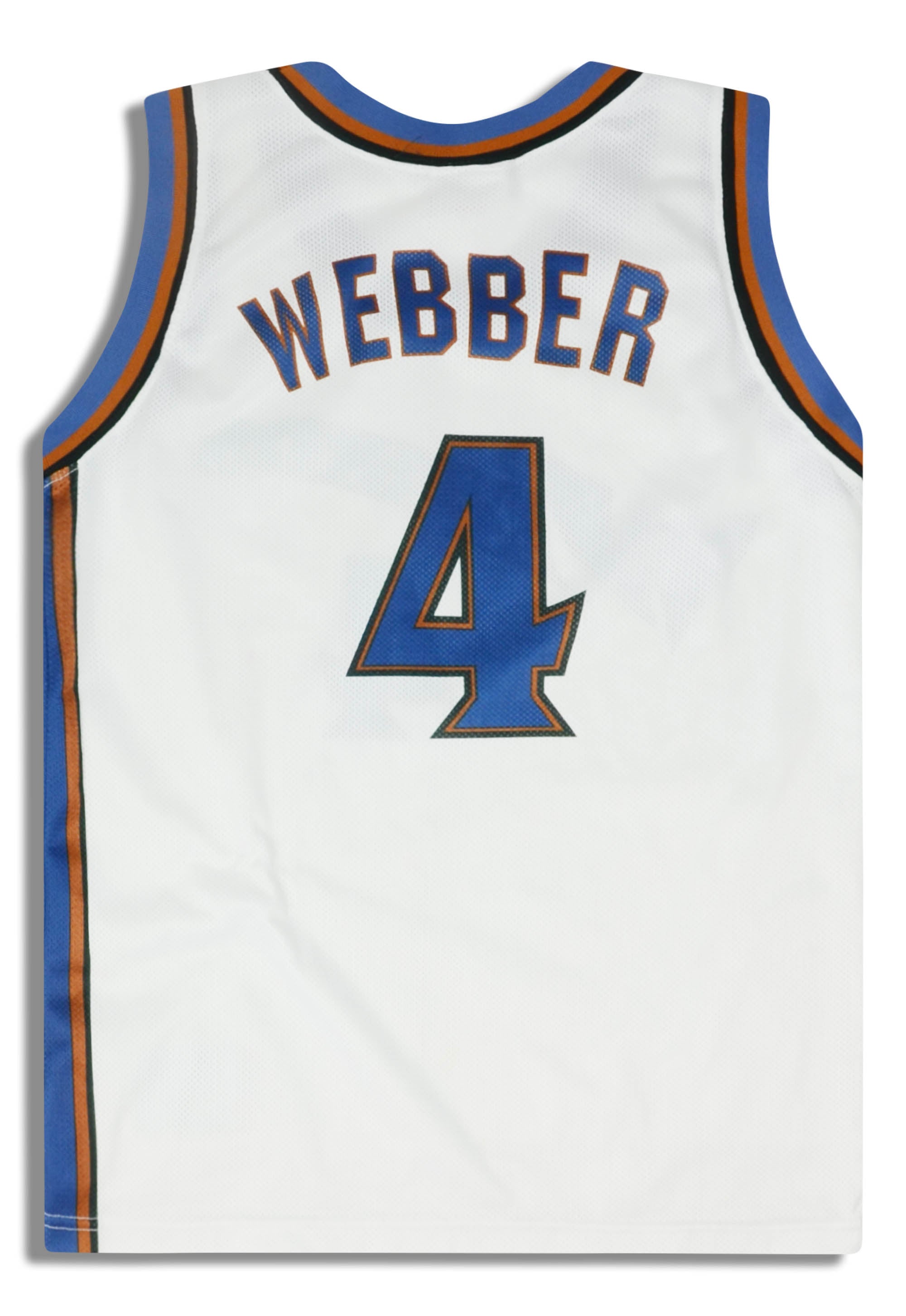 Champion Chris Webber #4 Washington Bullets Basketball Jersey USA