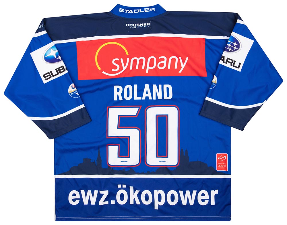 Ochsner Zurich Switzerland Ice Hockey Jersey Shirt Signed! size S