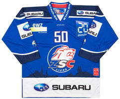 2013-14 ZSC LIONS ROLAND #50 OCHSNER JERSEY (HOME) XXL