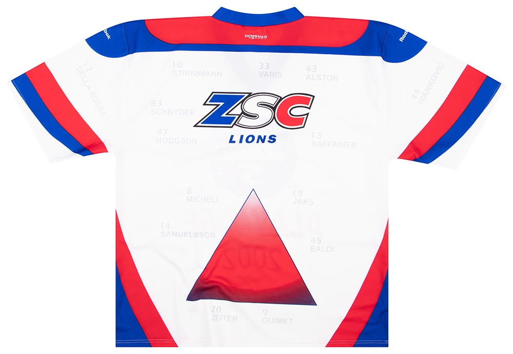 2002 ZSC LIONS PLAY-OFF OCHSNER JERSEY XXL